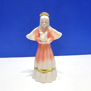 Vintage Angel Trinket Hinge Box